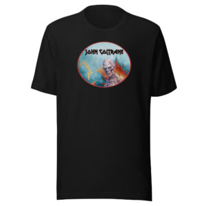 John Coltrane burning hot metal tee